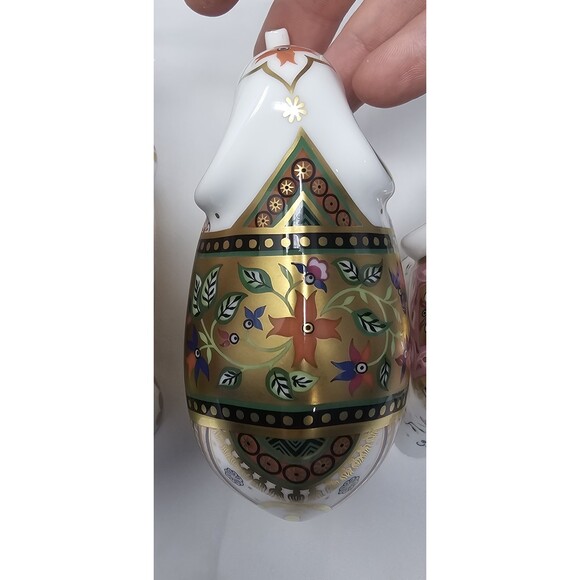 Vtg Royal Crown Derby Mother Infant Baby Indian Elephant Figurine Imari Gold Set - Picture 6 of 9